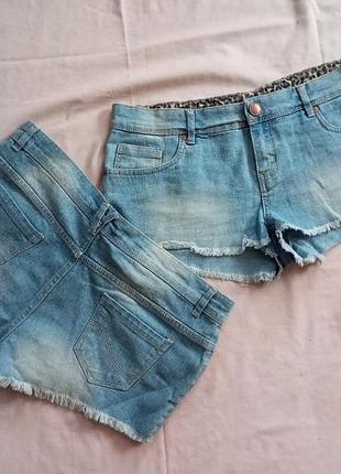 Джинсовые шорты 4