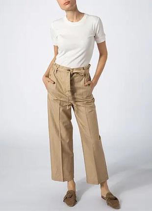 Marc o'polo, широкие прямые брюки из смеси хлопка-льна, р.38