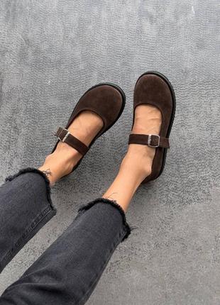 Балетки barefoot замшевые4 фото