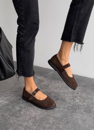 Балетки barefoot замшевые9 фото