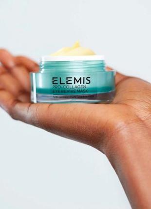 Elemis pro-collagen eye revive mask - крем-маска для глаз против морщин, 15 мл3 фото