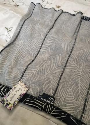 Шикарная юбка восьмиклинка, лен, вискоза, р. 58-605 фото