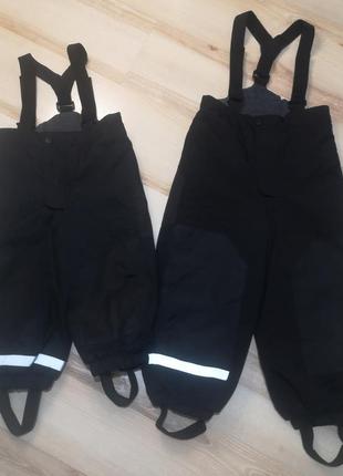 Зимові штани напівкомбінезон h&m