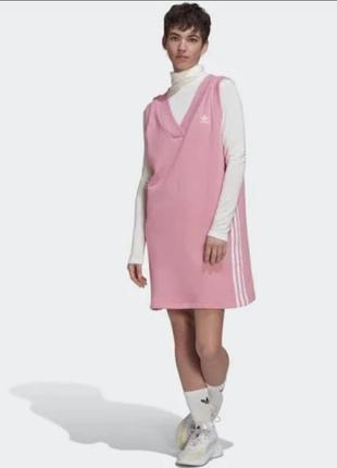 Трикотажна сукня жилетка schedule adidas original
