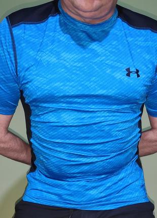 Спорт сток  стильна фірмова оригінал футболка under armour.л