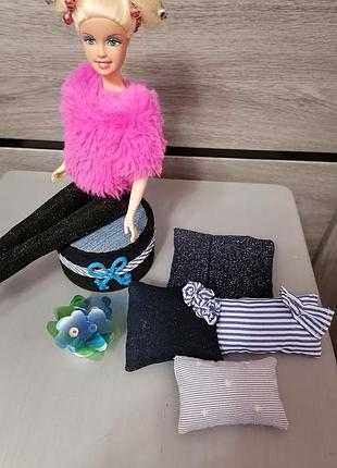 Набор лот аксессуары для куклы, мебель в кукольный дом, миниатюра.