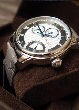 - 60% | мужские многофункциональные часы thomas earnshaw es-8104 (оригинальные, с биркой)4 фото
