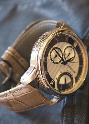 - 60% | мужские многофункциональные часы thomas earnshaw es-8104 (оригинальные, с биркой)5 фото
