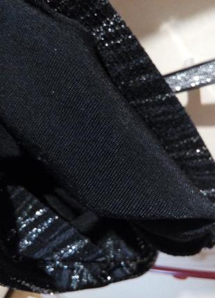 Распродажа блестящее платье праздничное нарядное вечернее  чёрное серебристое8 фото