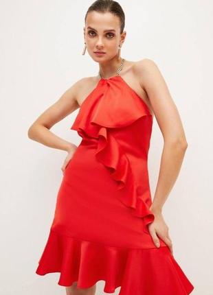 Платье водопад с цепочкой оригинал karen millen