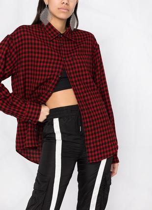 Фланелева сорочка dsquared2