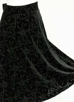 Готична оксамитова спідниця