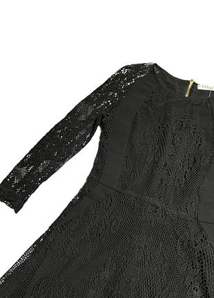 Кружевное мини-платье  sandro 3