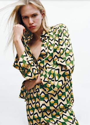 Сорочка з віскози zara