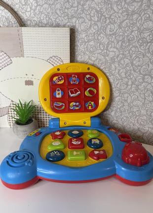 Розвиваючий музичний ноутбук vtech (англійською мовою)