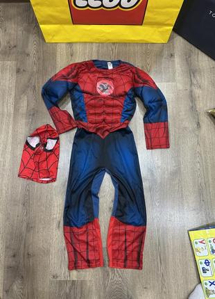 Костюм карнавальний людини павука спайдермена спайдер мена spider man spider-man хеловін хелоуін