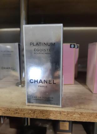 Chanel egoiste platinum туалетна вода 100мл