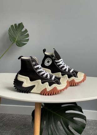Шикарные женские кеды converse run star motion hi