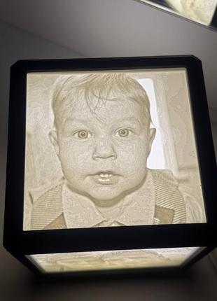 Лампа ночник от юбс / usb. с вашими фото