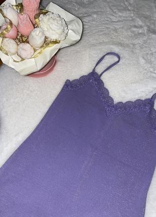 Майка с люрексом