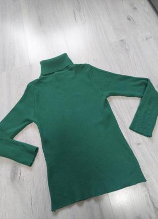 Гольф, водолазка в рубчик