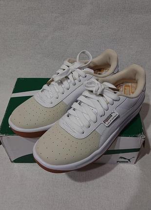 Женские кеды сникерсы кроссовки puma california exotic us 8.5 38-39 кожа кросы