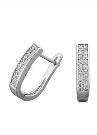 Серебряные серьги