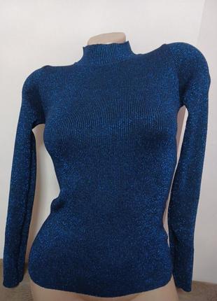 Водолазка з люрексом xs