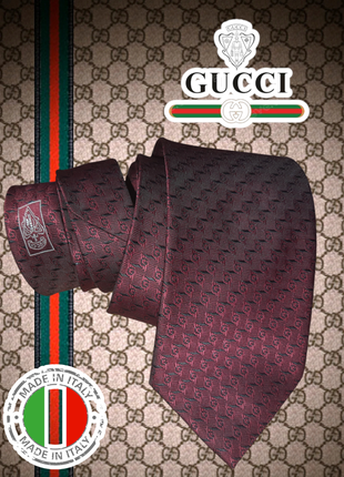 Брендова краватка gucci. (італія/)