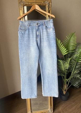 Классические правильные джинсы с высокой посадкой topshop