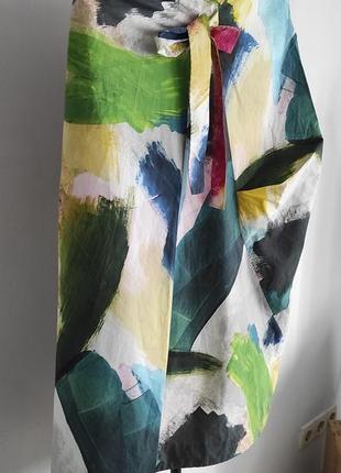 Cos спідниця трапеція на запах міді миди юбка трапеция на запах a-line wrap-over skirt