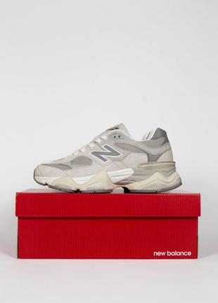 Жіночі кросівки new balance 9060 light beige/gray