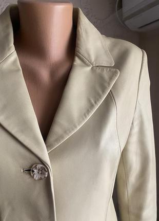 Жакет женский из натуральной кожи