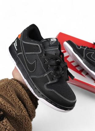 nike gunmetal dunks men basketball shoes.black