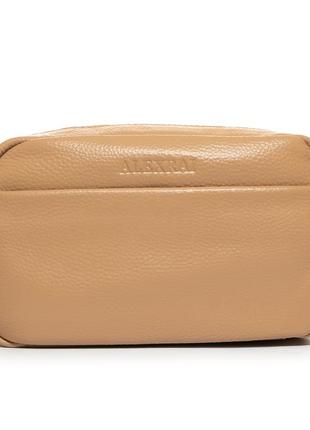 Сумка жіноча клатч шкіра alex rai bm 3801-13 camel
