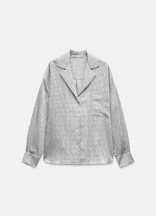 Смугаста сорочка zara