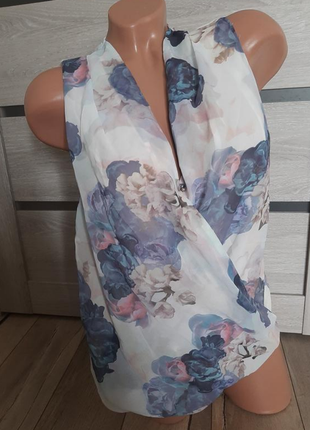 Блуза шёлк h&m