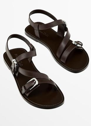 Босоніжки сандалі massimo dutti