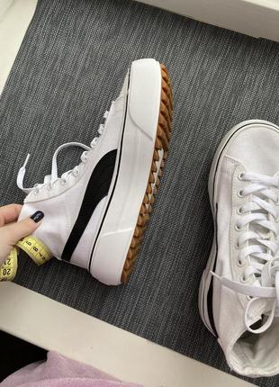 Кеди білі puma shoes снікерcи kaia mid cv 3844099 фото