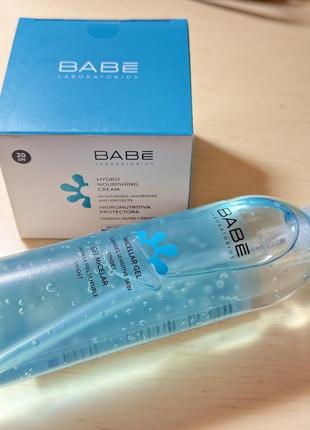 Полностью новый уходовый набор для сухой и чувствительной кожи от babe laboratorios💧крем + умивалка