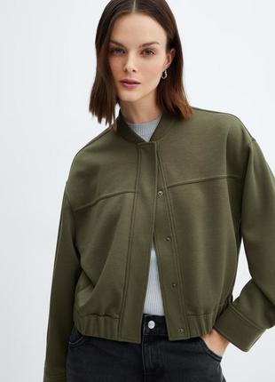 Базова жіноча бомбер куртка mango sale