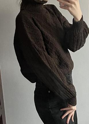 Очень теплый свитер с горлом 🧸
