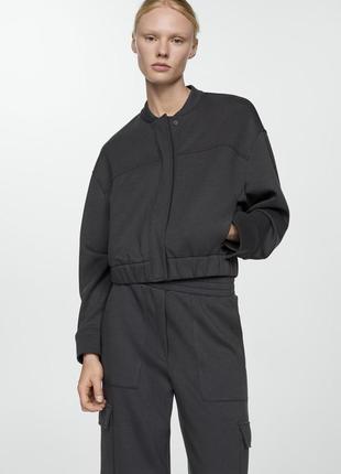 Базовая женская бомбер куртка mango sale