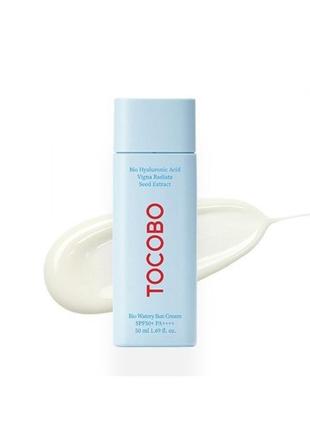 Tocobo bio watery sun cream spf50+ pa++++ 50 ml солнцезащитный крем для лица