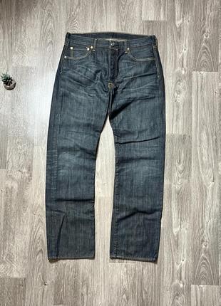 Стильные мужские джинсы levi's 501 vintage w34 l32 оригинал синие в идеальном состоянии 505 510 550 527 511