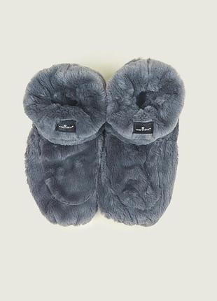 Меховая тапочка warmies steel luxury для микроволновки