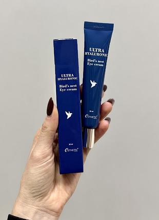Esthetic house ultra hyaluronic acid bird’s nest eye cream крем вокруг глаз с ласточкиным гнездом, 30 мл