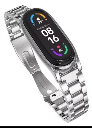 Ремень,браслет до mi band 5,металл