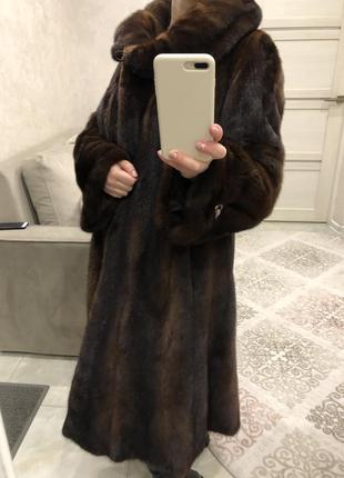 Элитная норковая шуба. scandinavia fur.