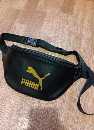 Puma сумка бананка, почсная сумка, барыжка